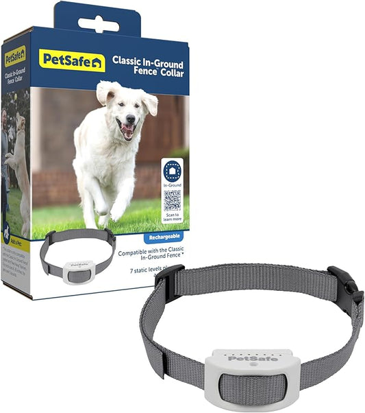 PetSafe Classic In-Ground Fence Rechargeable Receiver Collar for Dogs and Cats by PetSafe