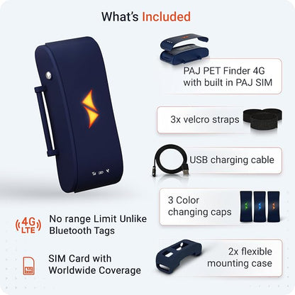 PAJ GPS Dog Tracker - 4G Real-Time Tracking & Runaway Alerts - Waterproof - Image 8