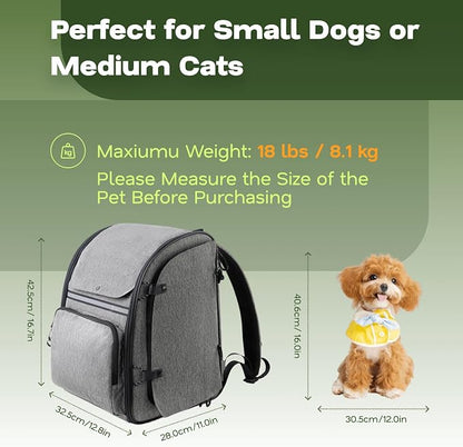 Premium Dog & Cat Carrier Backpack - Image 2