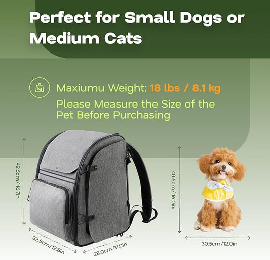 Premium Dog & Cat Carrier Backpack - Image 2
