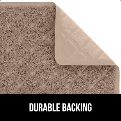 GORILLA GRIP Cat Litter Box Mat, Water Resistant, US Designed Kitty Litter - Image 4