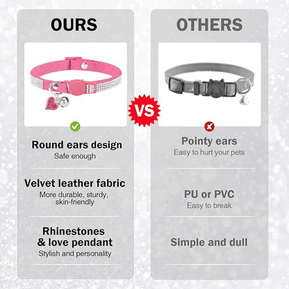 Rhinestone Cat Collar Breakaway - Image 5