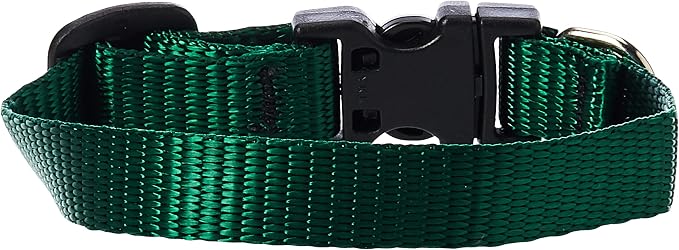 LupinePet Basics 1/2" Green 6-9" Adjustable Collar - Image 2