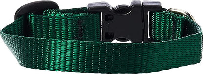 LupinePet Basics 1/2" Green 6-9" Adjustable Collar - Image 2