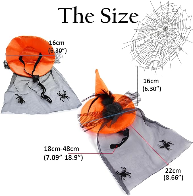 Lionheart Glory Halloween Dog Cat Witch Hat - Image 3