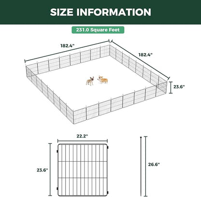 FXW MiniPaws Unleashed Dog Playpen, Expandable & Portable Design - Image 6