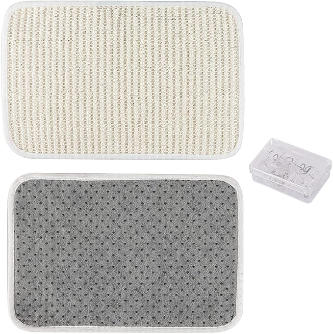 2PCS Cat Scratcher Mat Sofa Protector Natural Sisal Cat Scratching Mat Cat - Image 5