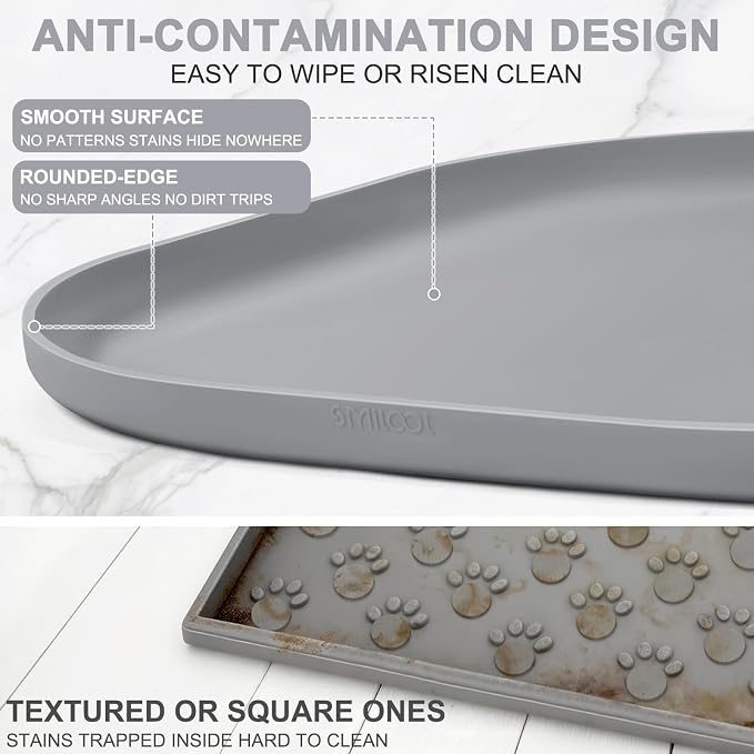 Small Silicone Pet Food Mat - Image 5