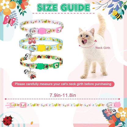 PUPTECK Spring Breakaway Cat Collars - Image 2