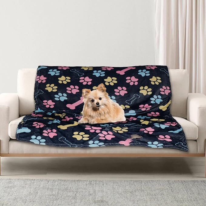 Dog Blanket for Medium Dogs Washable by Gowyeg