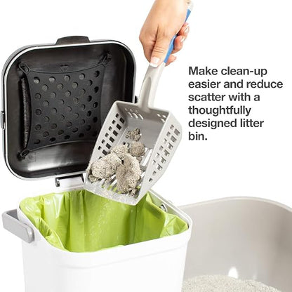 PetFusion Portable Cat Litter Disposal; Innovative Dog Poop Trash Can - Image 7