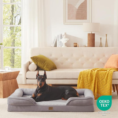 Bedfolks Orthopedic Dog Bed, Waterproof Dog Sofa Bed - Image 8