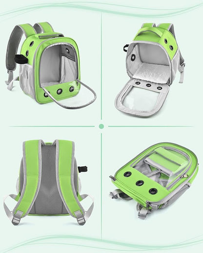 Guinea Pig Carrier Backpack, Portable Rabbit Travel Carring Bag - Image 3