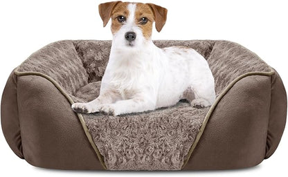 INVENHO Medium Dog Bed Rectangle Washable Orthopedic Soft Calming Sleeping by INVENHO