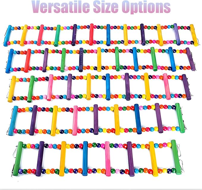 Bird Toys for Parrots Parrot Bridge, Swing Toys, and Ladders for Macaws - Image 3