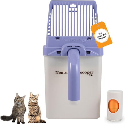 Neater Pet Brands Neater Scooper XL Cat Litter Scoop, 15 Refill Bags – by NeaterPetBrands