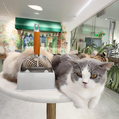 Stainless Steel Litter Scoop, Kitty Litter Scooper, Metal Cat Litter Scoop - Image 8