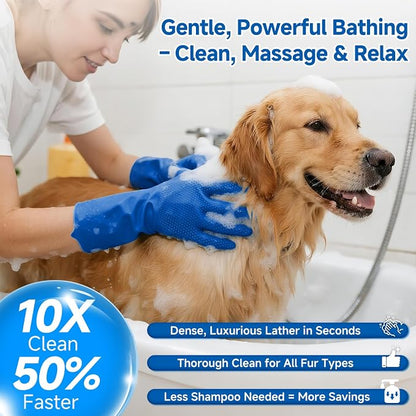 Pet Steam Brush Set for Dogs & Cats, Includes 3-in-1 Self Cleaning Spray Comb - Image 5