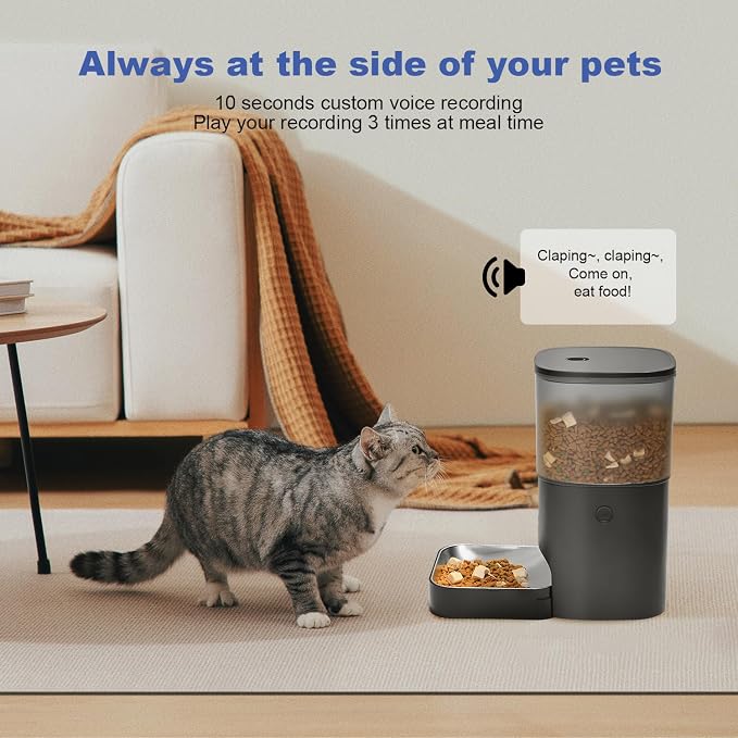 2.4G Automatic Cat Feeder, Cat Food Dispenser - Image 8