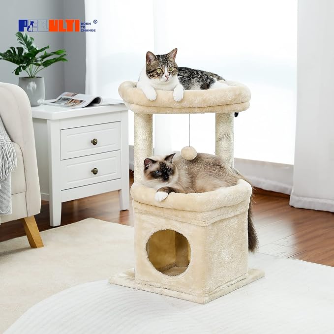 PEQULTI Cat Tree Cat Tower for Indoor Cats - Image 7