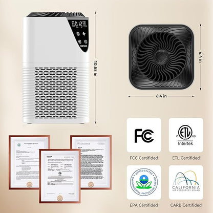 Air Purifiers for Home Large Room up to 1750 Sq Ft, H13 True HEPA Filter Air - Image 7