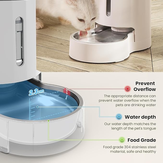 CZPET Automatic 4L/135Oz/1Gal Cat Water Dispenser - Image 4