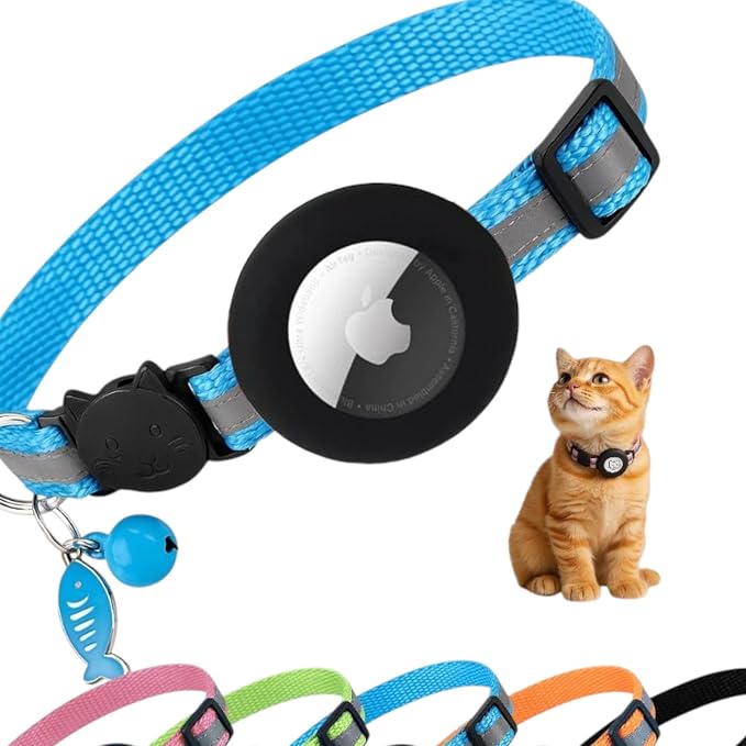 AirTag Cat Collar Airtag Holder by AmazeGoods