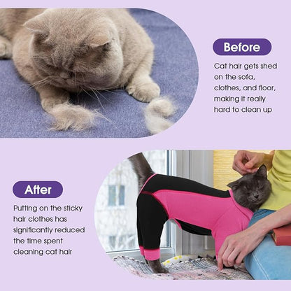 SUNFURA Hair Sticky Cat Clothes, Cat Sweater - Image 4