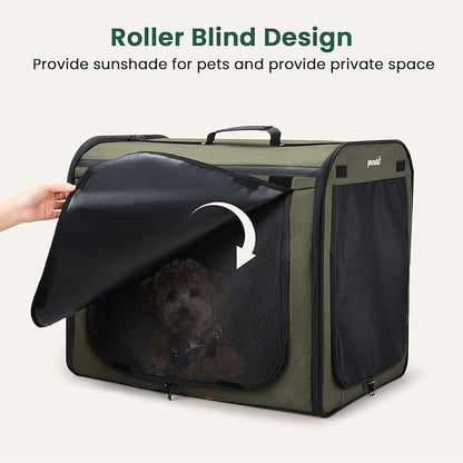 Dog Car Carrier Light Weight 24×17.7×20.5in, Dog Carrier Easy to Assemble - Image 7