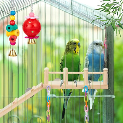12 Pcs Parakeet Cockatiel Bird Toys, Bird Toys - Image 4