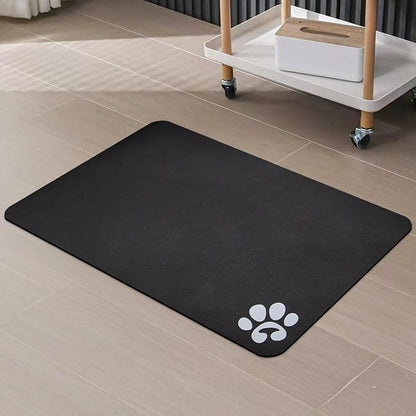 YCT Pet Cat Food Mats for Dog Food Mat, Cat Mat for Food, Pet Dog Cat Feeding by YCT