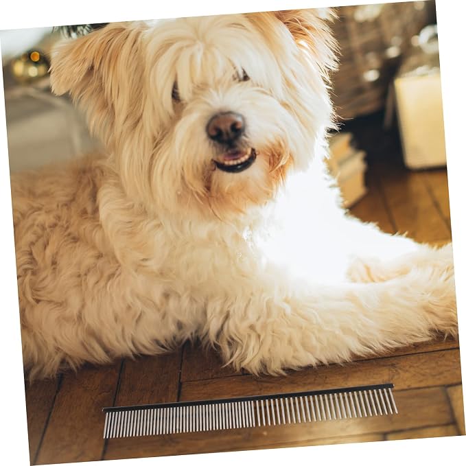 POPETPOP Portable Cat Hair Comb Wear-resistant Grooming Tool Compact Pet - Image 5