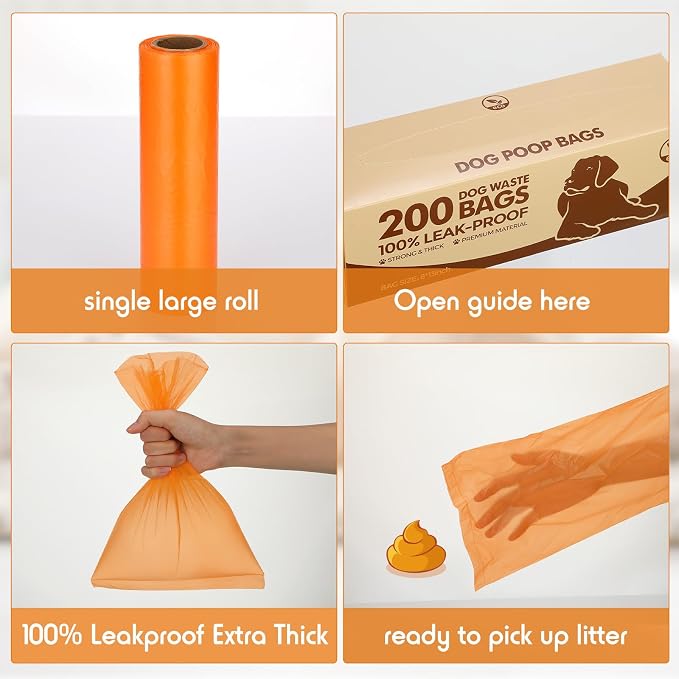 Sherr 20 Boxed Rolls 4000 Counts Dog Poop Bags Bulk Leak Proof Dog Waste Bags - Image 4