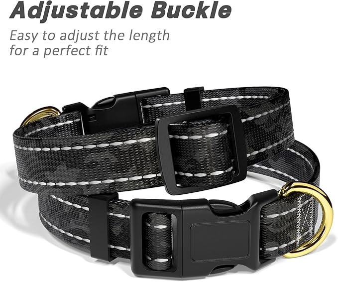 Reflective Dog Collar for Small Dogs Cats, Cute Camouflage Adjustable - Image 6