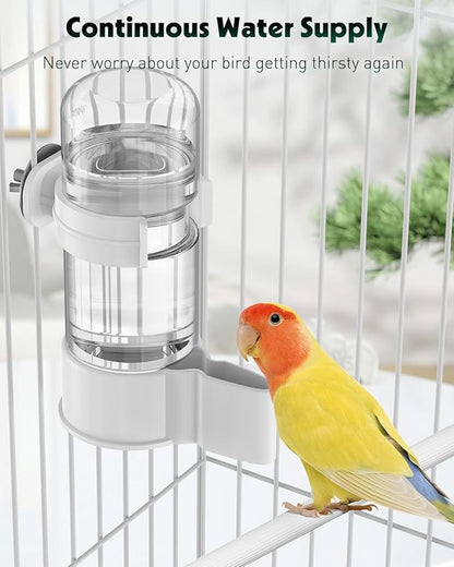 Pawfly Bird Water Dispenser, Automatic Water Feeder, Plastic Cage Water - Image 6