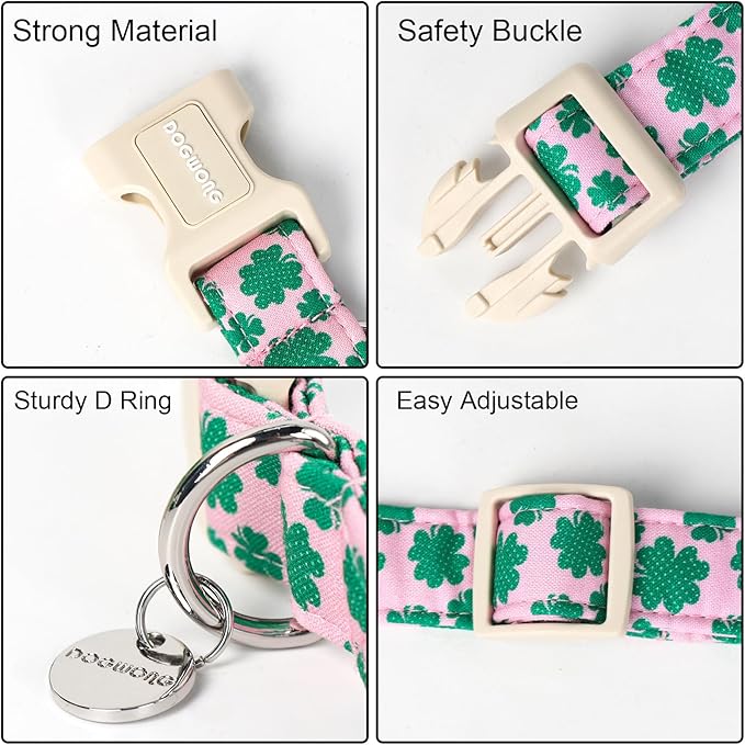 DOGWONG St. Patrick's Day Dog Collar - Image 3