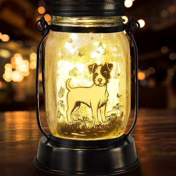 Jack Russell Terrier Gifts for Women/Men Jack Russell Terrier Solar Lanterns - Image 9