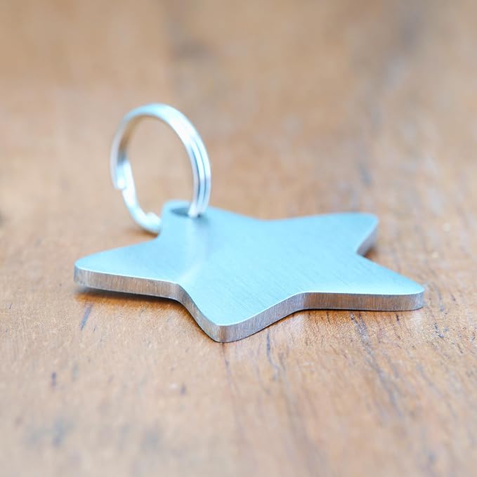 Ultra Joys Cat ID Tag Personalized Pet Tags, Durable Stainless Steel Small Pet - Image 4