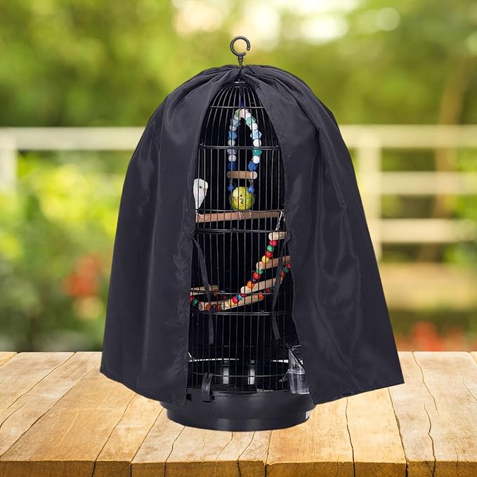 Bird Cage Cover Parrot Cage Protector Windproof Supplies Blackout Cover - Image 5
