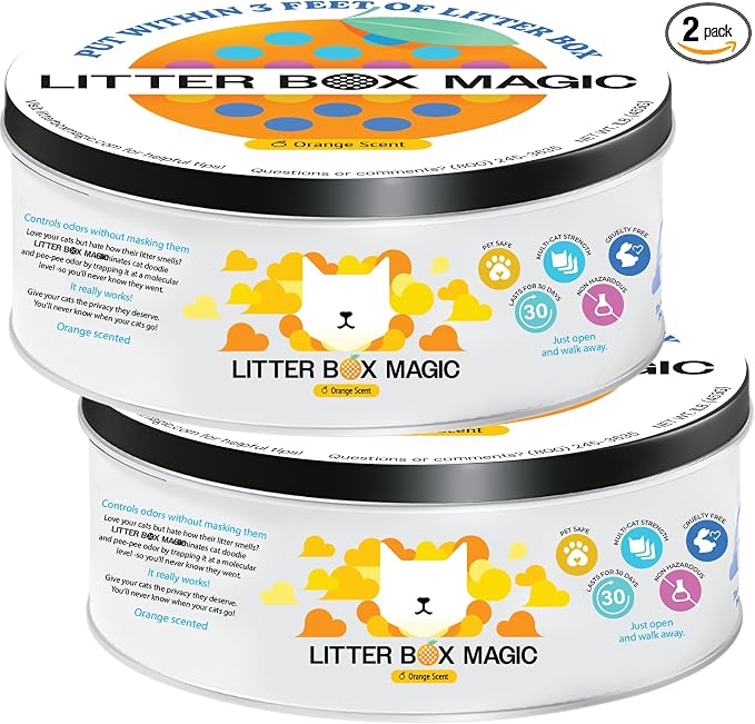 Cat Litter Deodorizer Jar by LitterBoxMagic