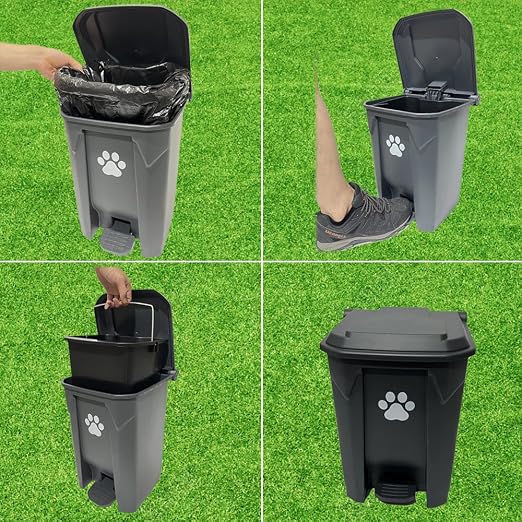Dog Poop Trash Can Outside 20L - Image 5