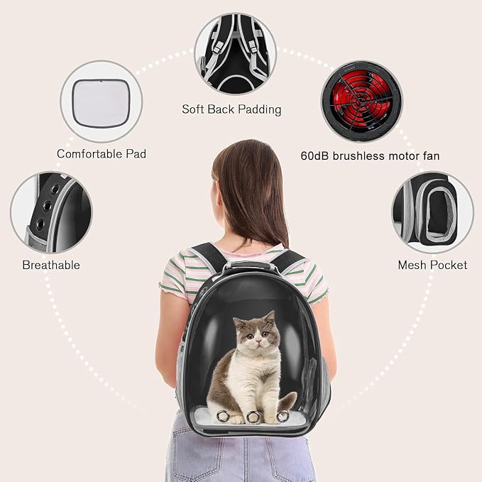 Active Cooling Pet Backpack Carrier - Image 7