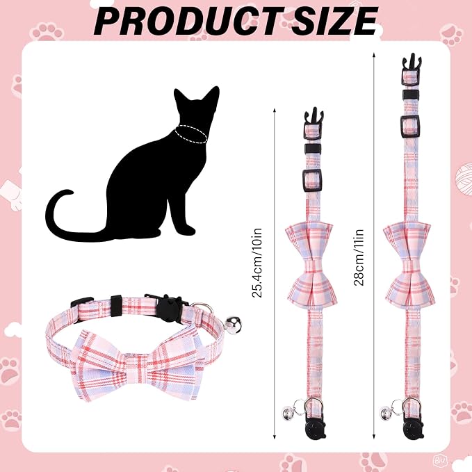 10 Pcs Cat Collar Breakaway - Image 2