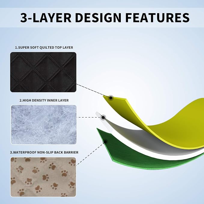 Easy-Going 100% Waterproof Dog Bed Cover, Non-Slip Pet Blanket - Image 4