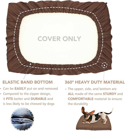 Dog Bed Cover Waterproof Replacement Machine Washable Covers - Image 2