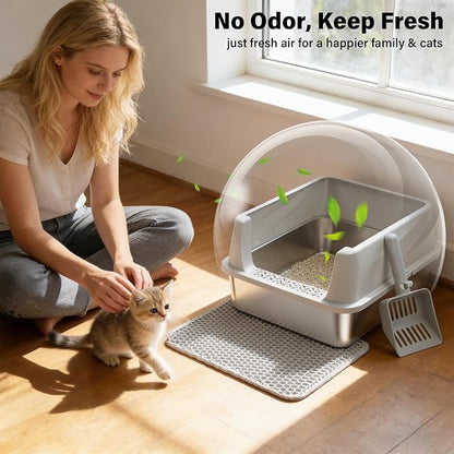Stainless Steel Litter Box - Image 6