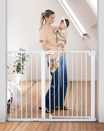COMOMY 36" Extra Tall Baby Gate by COMOMY