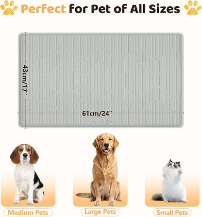 Silicone Cat & Dog Food Mat, Pet Placemat - Image 4