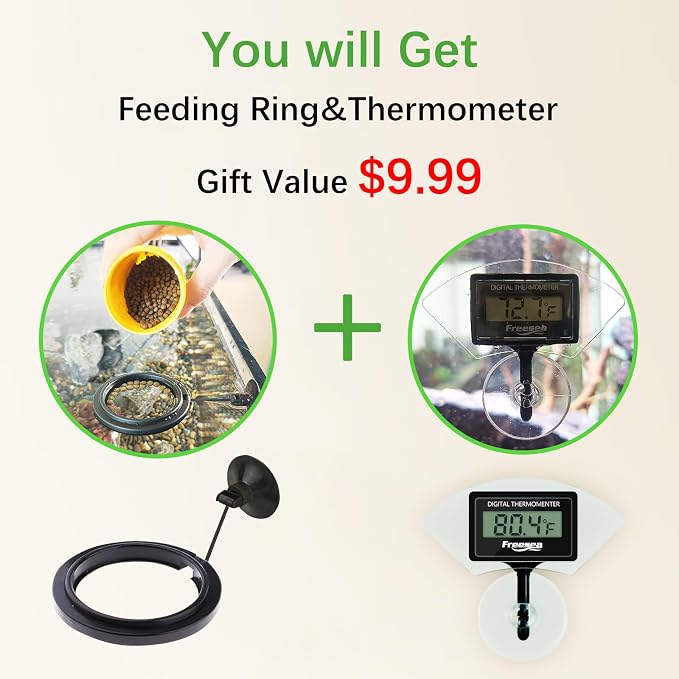 FREESEA Fish Feeder Automatic Dispenser: Aquarium Flakes Food Feeder - Image 3