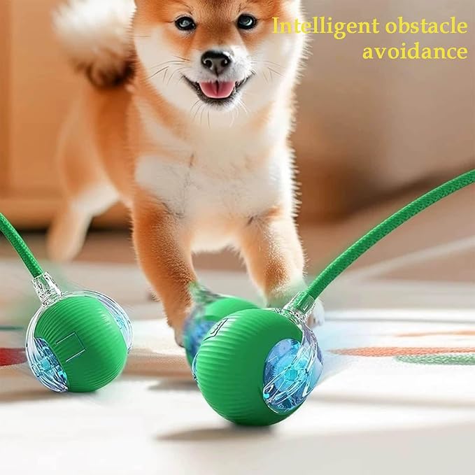 2 PCS Interactive Cat Toy Rolling Ball Chewie Viral Dog Ball, Smart Automatic - Image 8